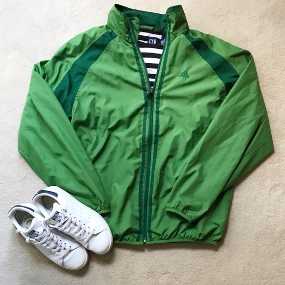 adidas Jackets & Blazers - Adidas Green Track Jacket